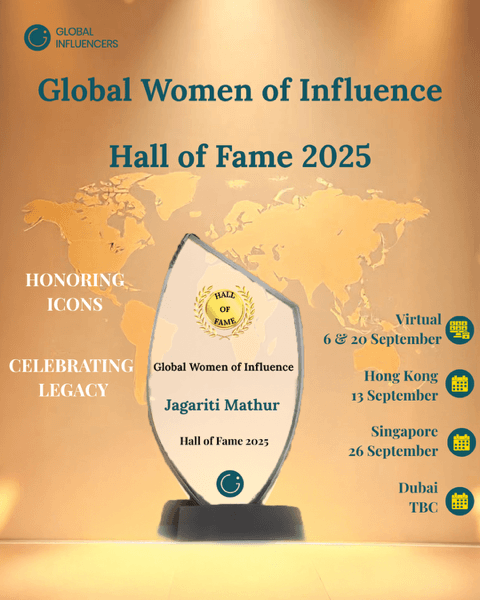 Global Woman of Influence Hall of Fame